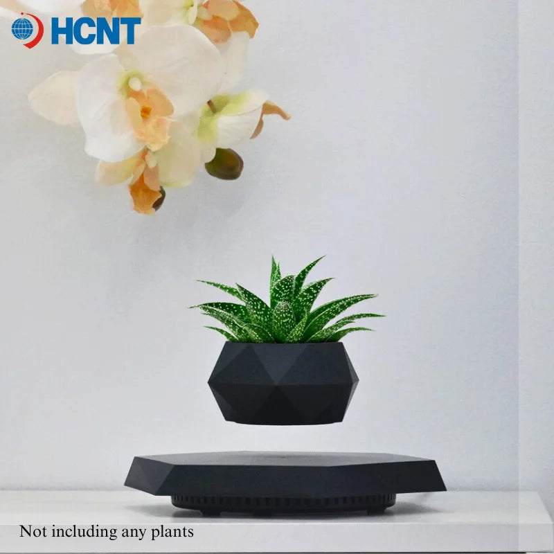 AeroGlow™ Magnetic Levitating Desk Planter