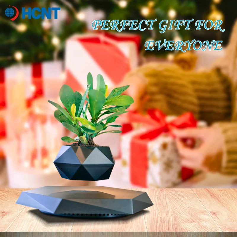 AeroGlow™ Magnetic Levitating Desk Planter