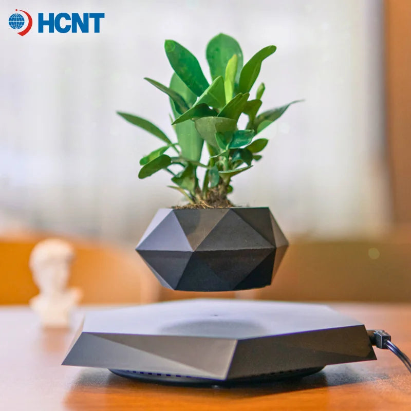 AeroGlow™ Magnetic Levitating Desk Planter