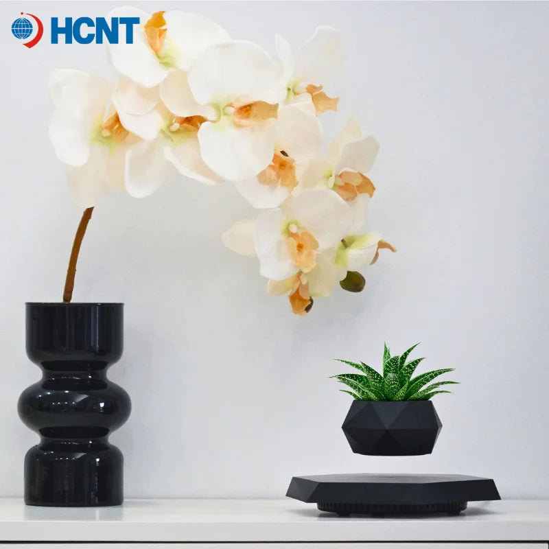 AeroGlow™ Magnetic Levitating Desk Planter