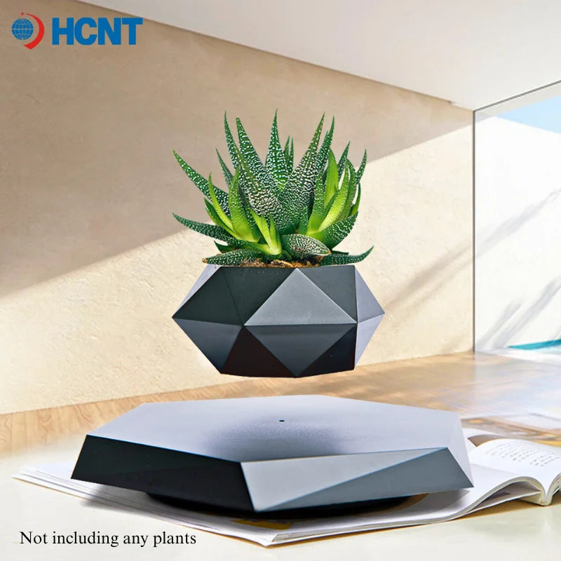 AeroGlow™ Magnetic Levitating Desk Planter