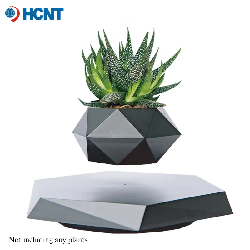 AeroGlow™ Magnetic Levitating Desk Planter