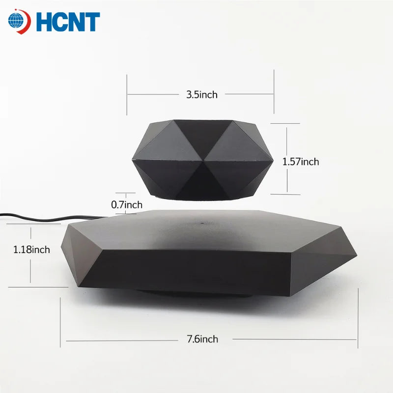AeroGlow™ Magnetic Levitating Desk Planter