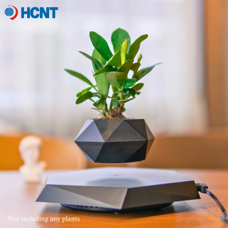 AeroGlow™ Magnetic Levitating Desk Planter