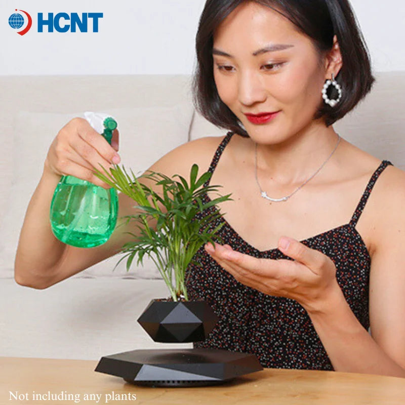 AeroGlow™ Magnetic Levitating Desk Planter